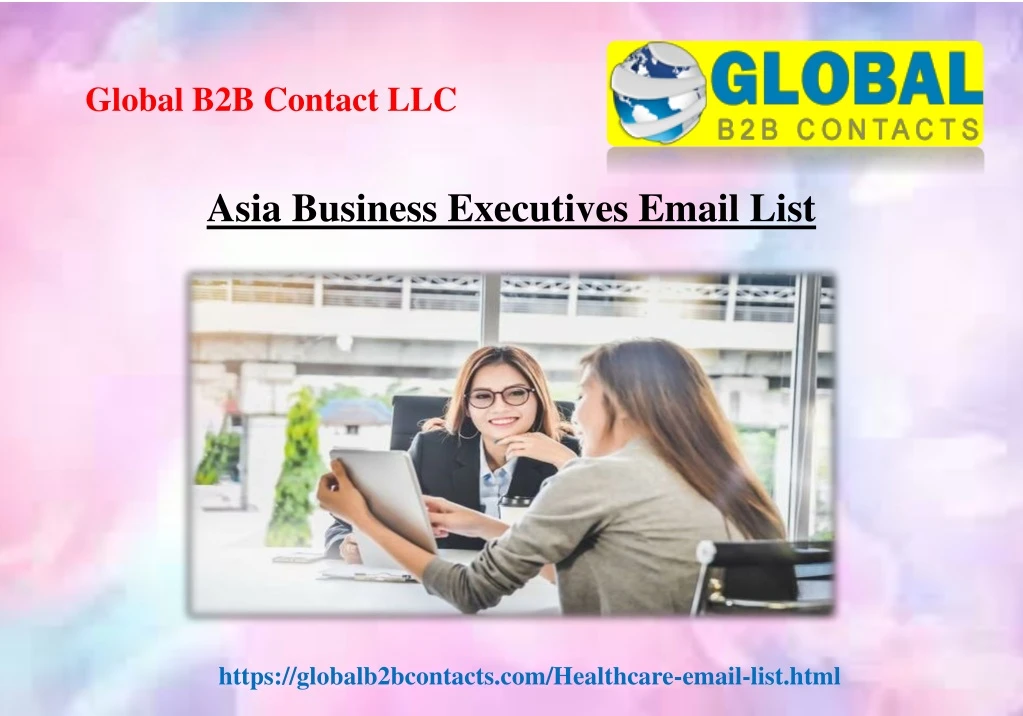 asia business executives email list