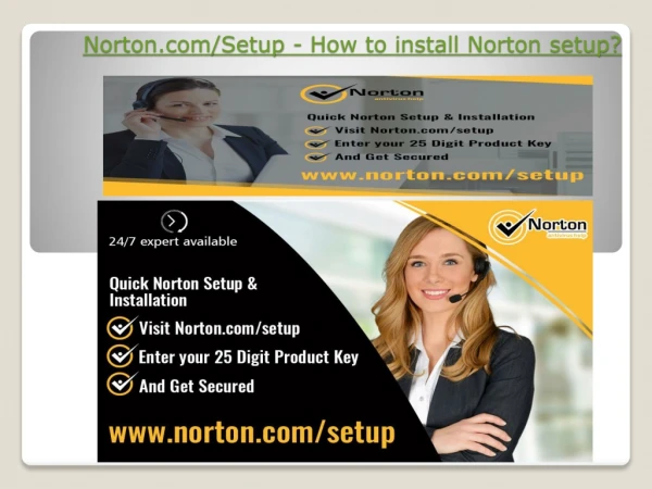 Norton.com/Setup - How to install Norton setup?