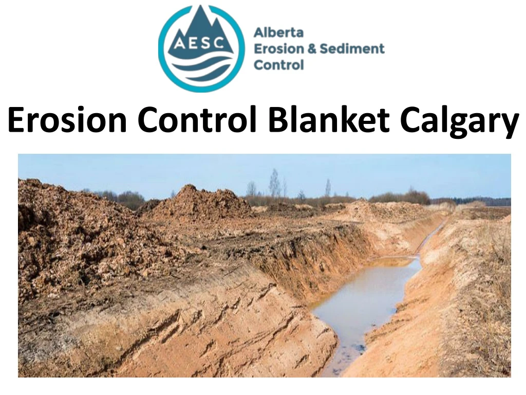 erosion control blanket calgary