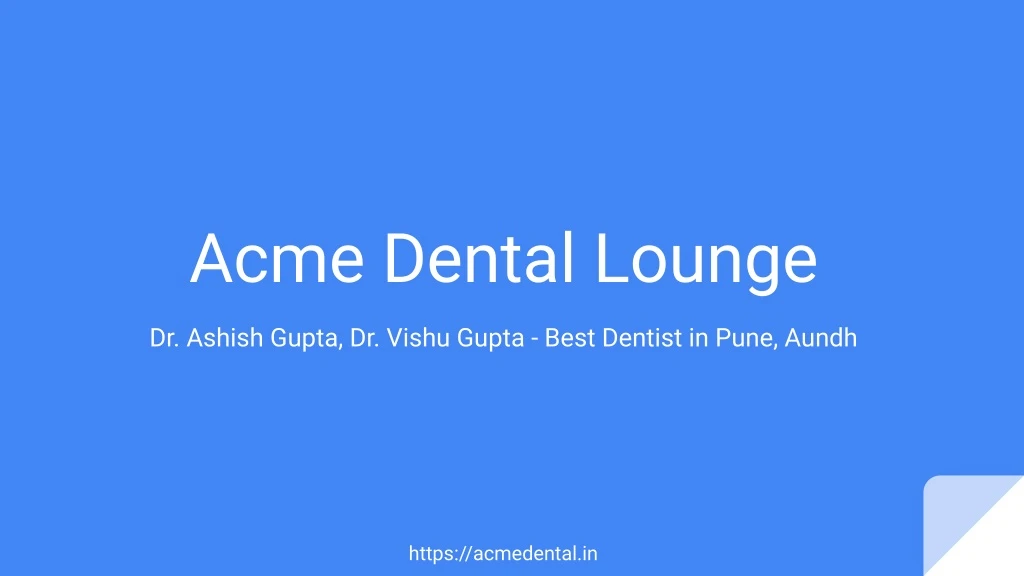 acme dental lounge