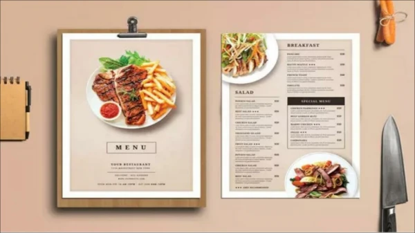 Different Ideas of Restaurant Menu for Small Business