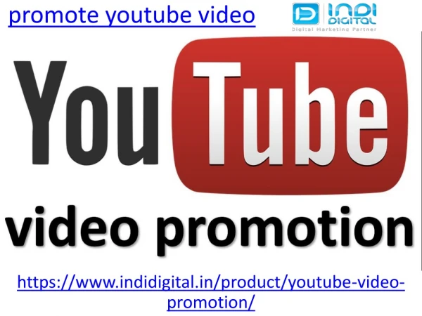 How to promote video on youtube
