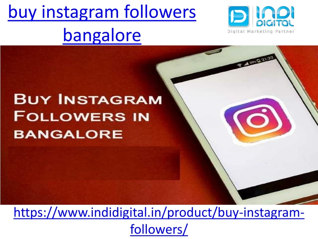 buy instagram followers bangalore