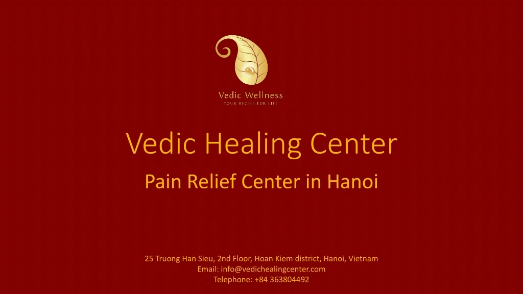 vedic healing center