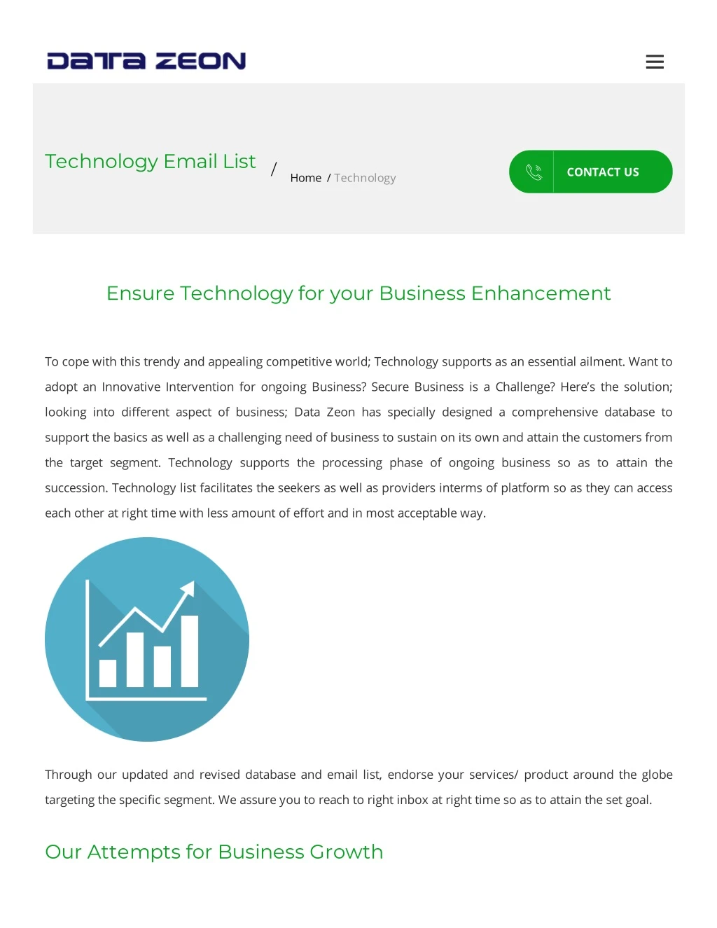 technology email list