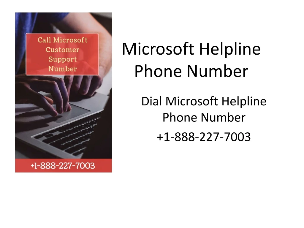 microsoft helpline phone number