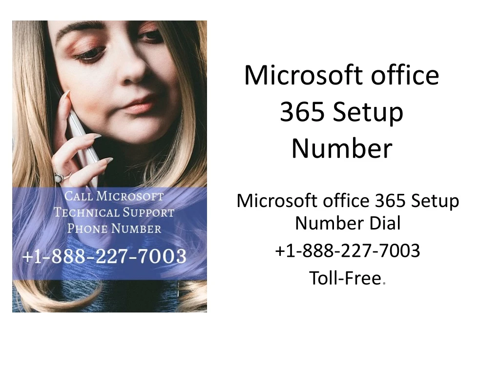 microsoft office 365 setup number