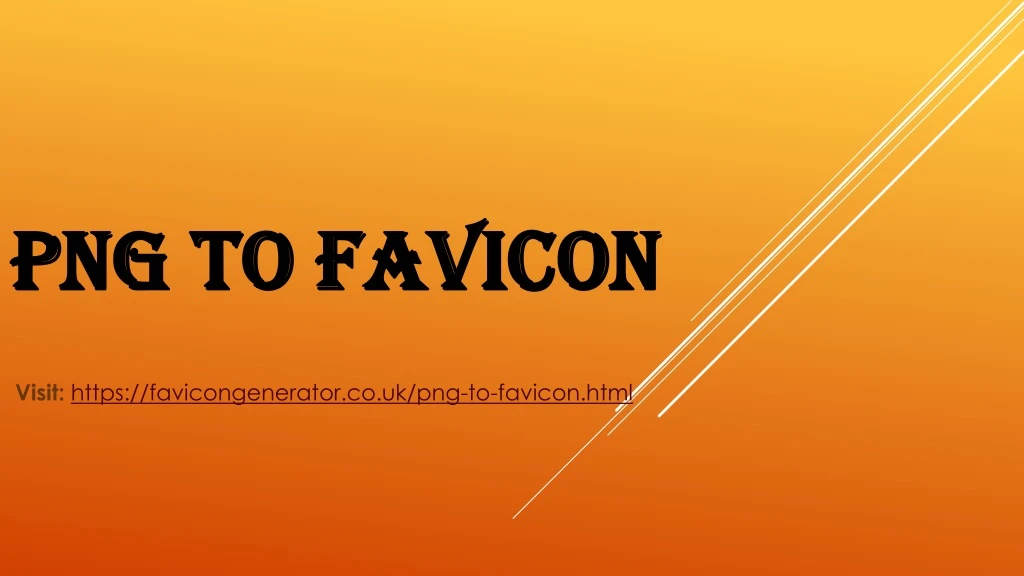 png to favicon