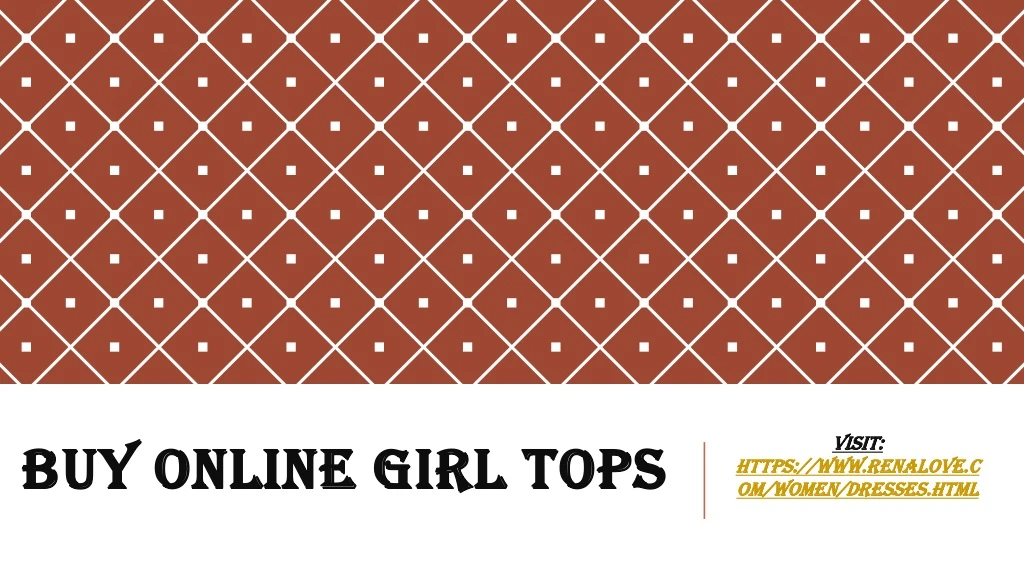 buy online girl tops