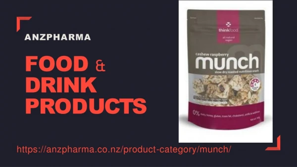 Online shop best food & drink products in New Zealand - ANZPharma