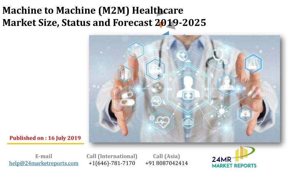 machine to machine m2m healthcare market size