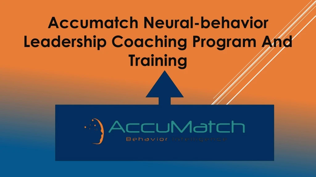 accumatch neural behavior leadership coaching program and training
