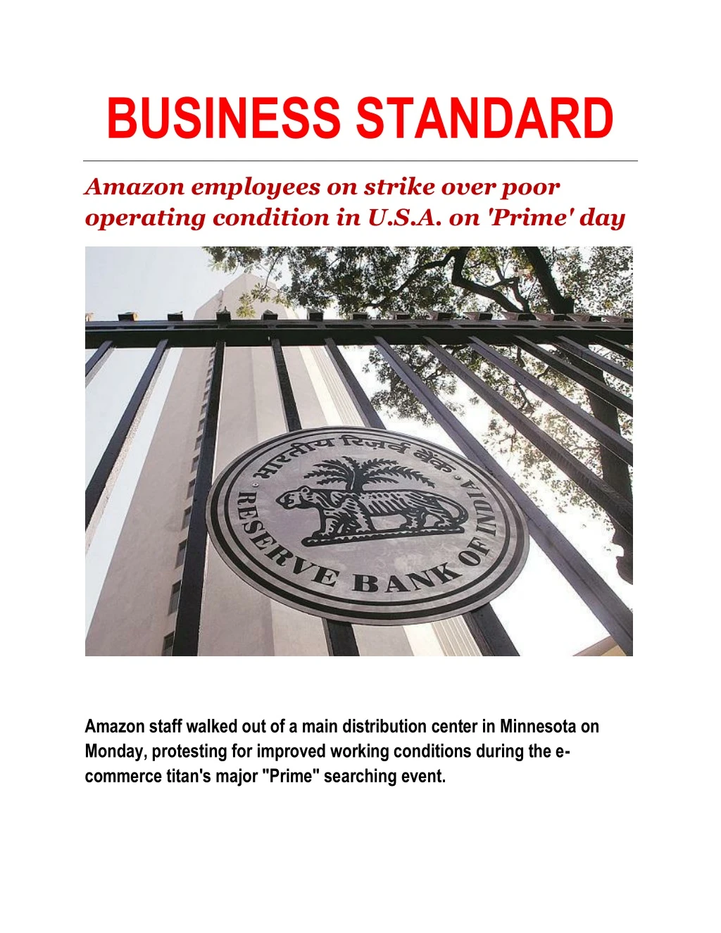 business standard