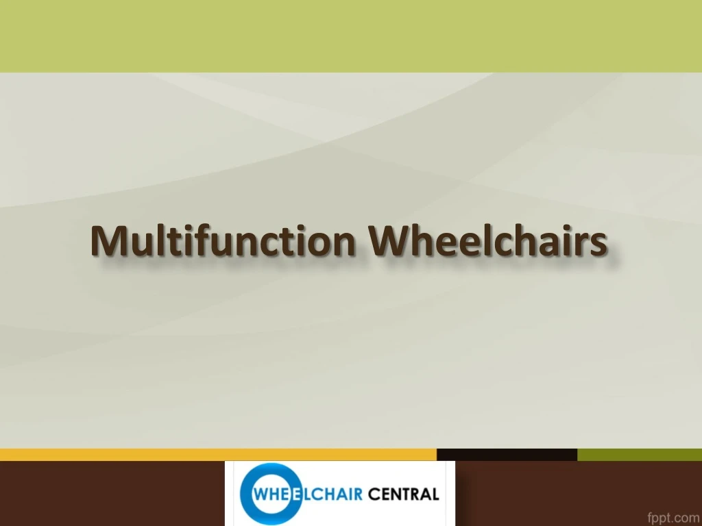 multifunction wheelchairs