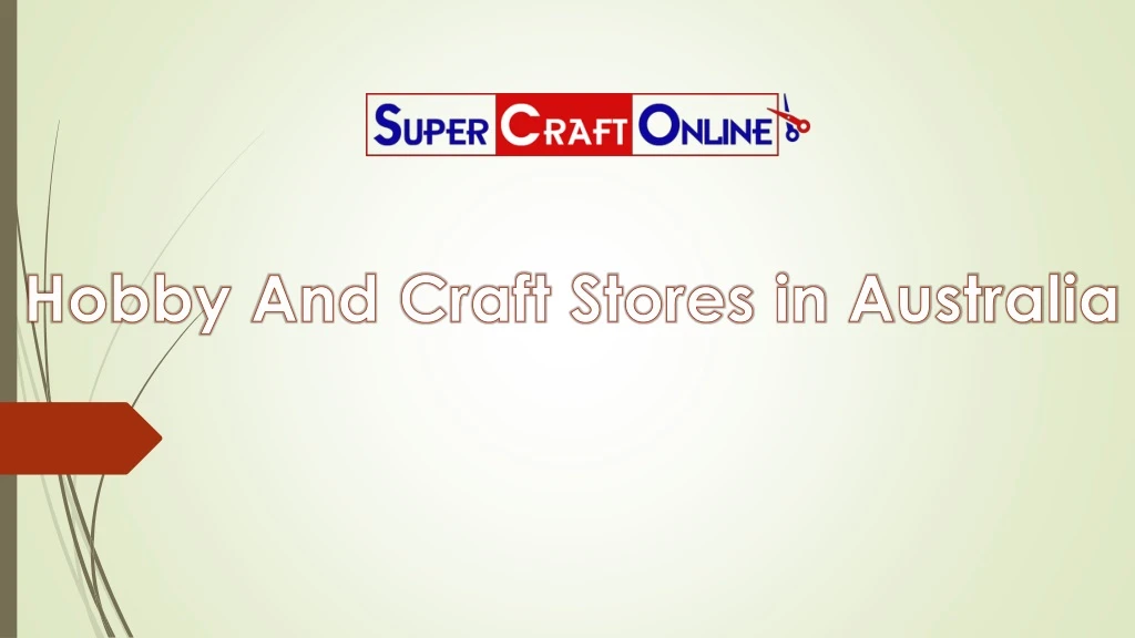 hobby and craft stores in australia