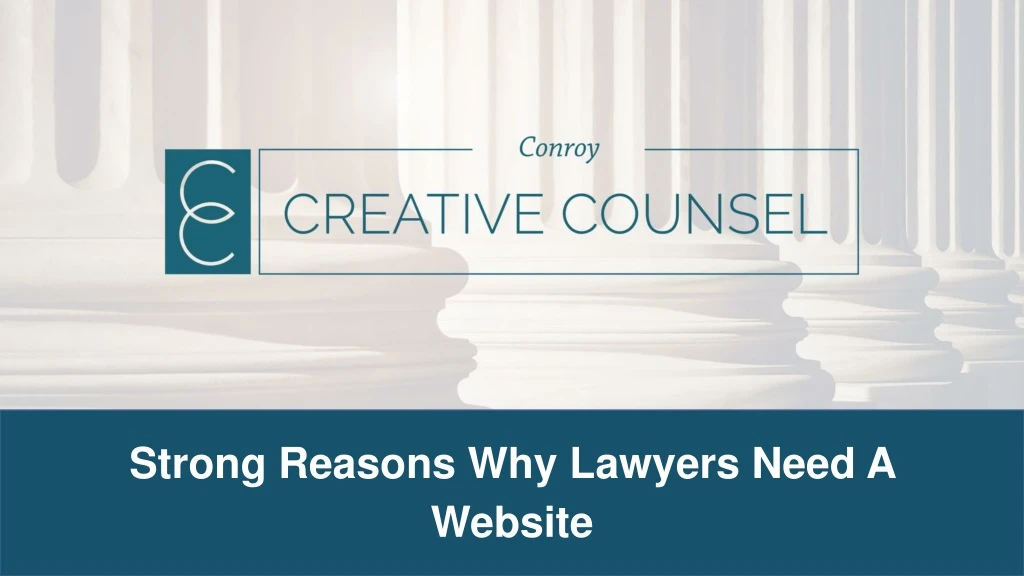 strong reasons why lawyers need a website