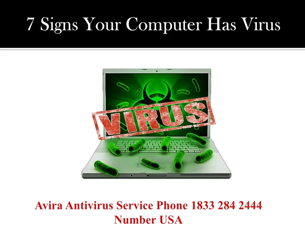 7 signs your computer has virus