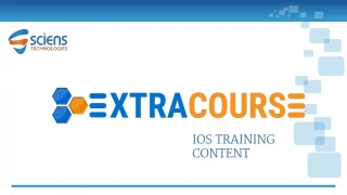 IOS training - slide 1