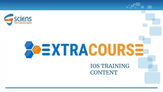 IOS training - slide 1