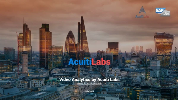 Video Analytics by Acuiti Labs
