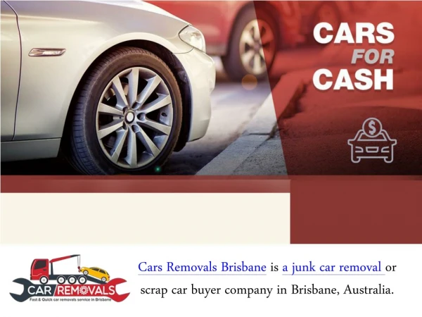 Sell your Scrap Cars For Cash To Cars Removals