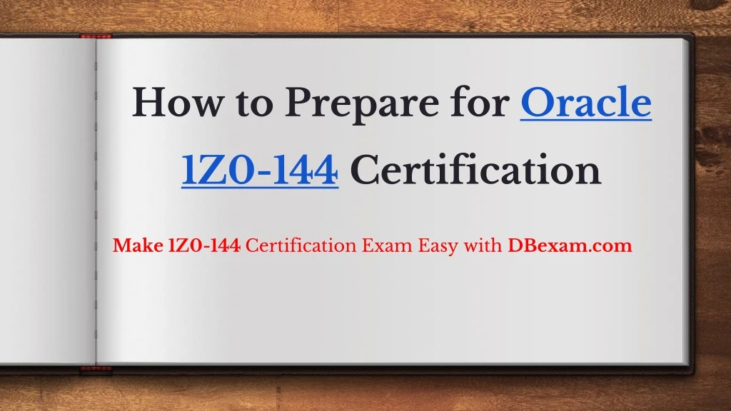 how to prepare for oracle