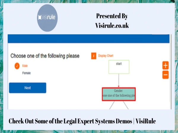 Check Out Some of the Legal Expert Systems Demos | VisiRule