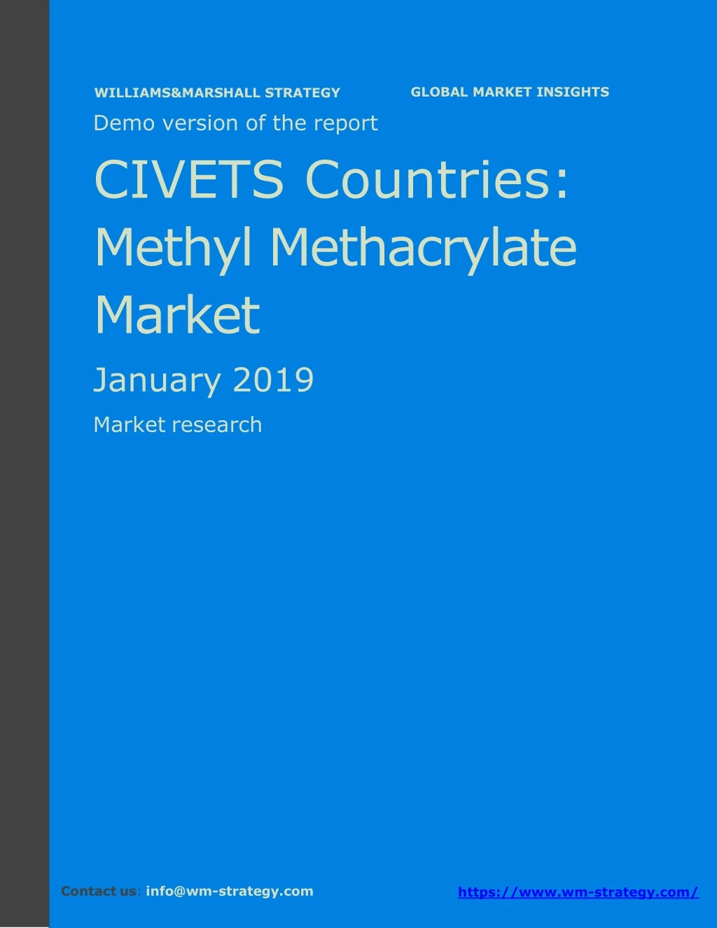 demo version civets sulphate market williams