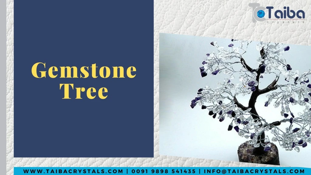 gemstone tree