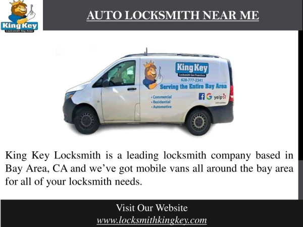 Auto Locksmith Near Me