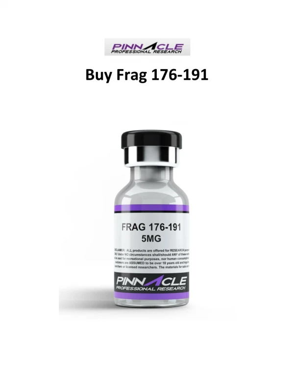 Buy Frag 176-191