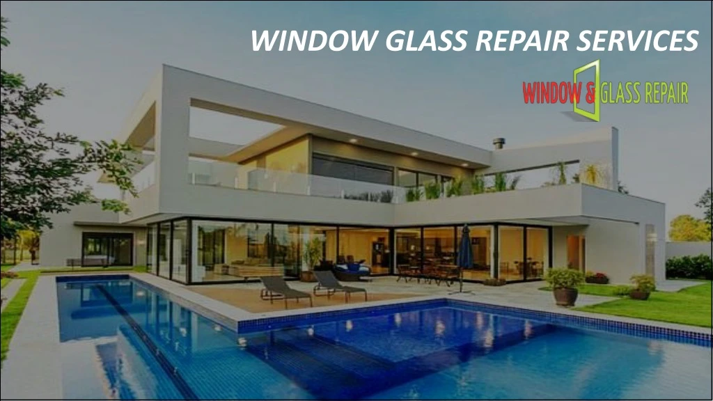 window glass repair services