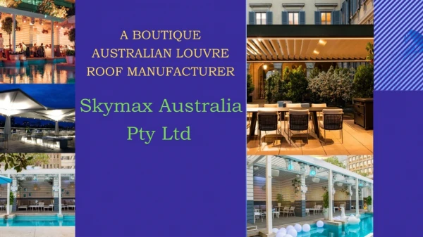 Australia Best Quality Balcony Roof