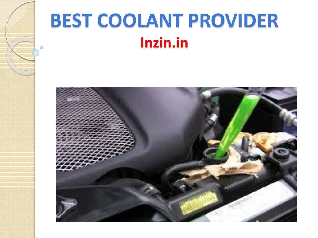 best coolant provider inzin in