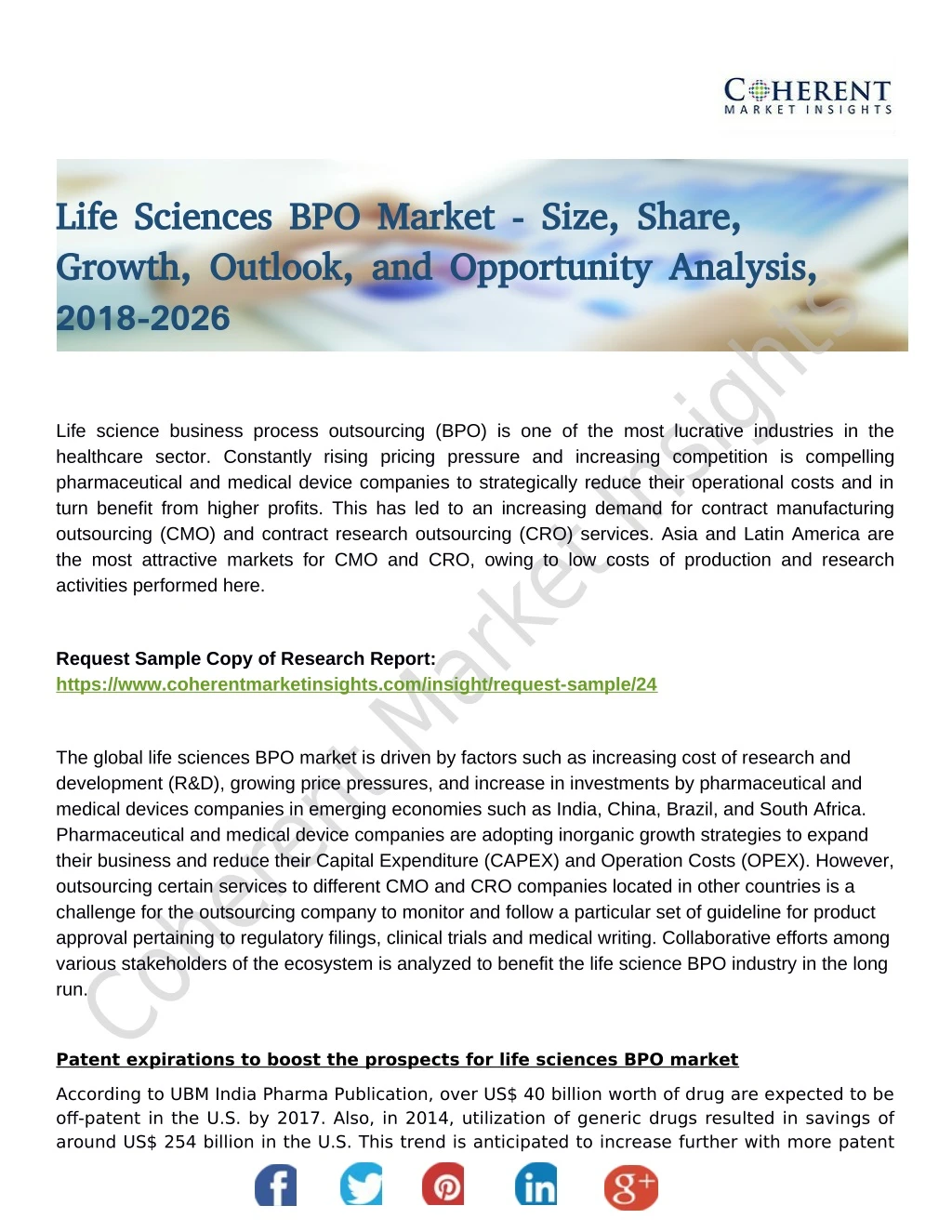 life sciences bpo market size share life sciences