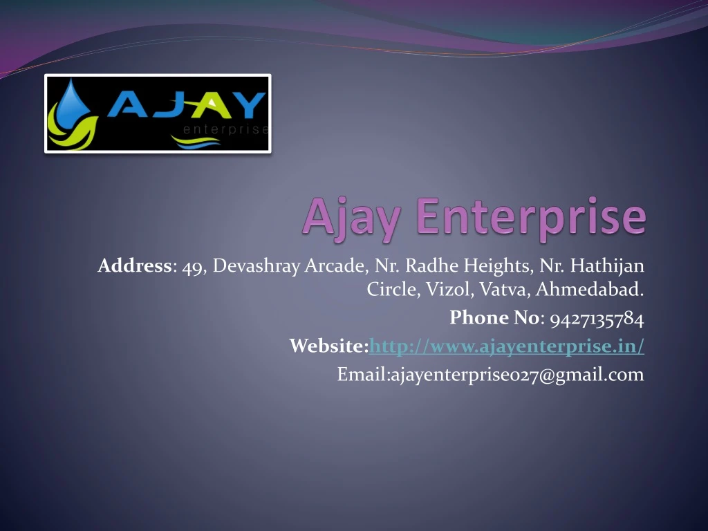 ajay enterprise