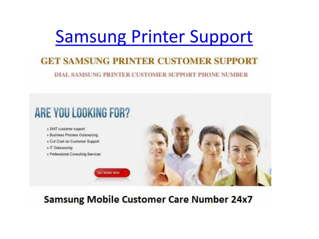 samsung printer support