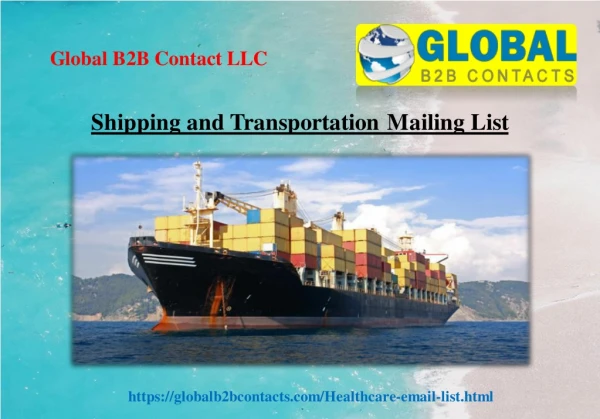 Shipping and Transportation Mailing List