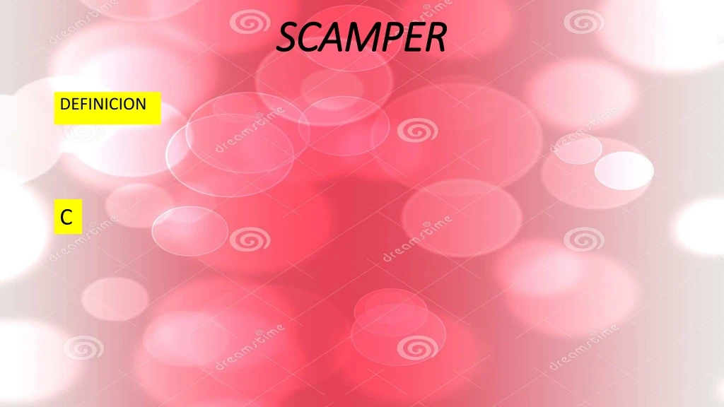 scamper