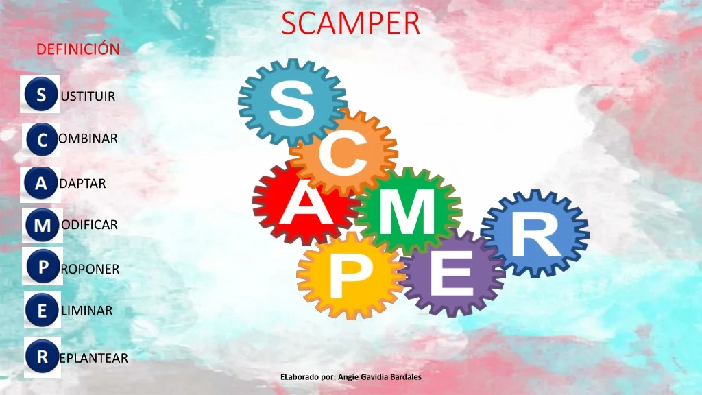 scamper