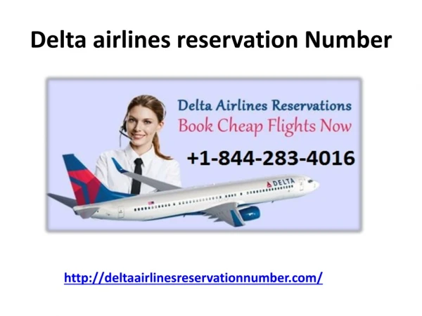 Delta Airlines Reservations Phone Number 1~(844) 283-4016