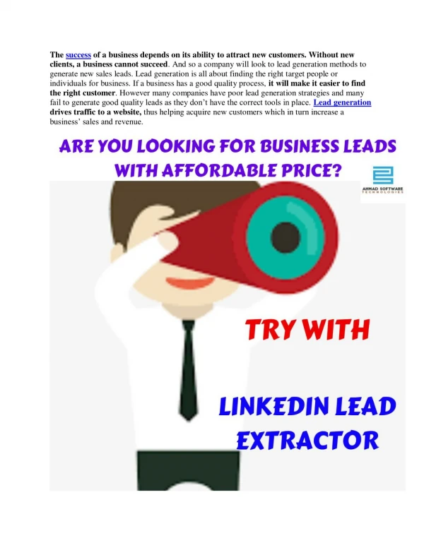 What is the best way to get new clients for my lead generation business?