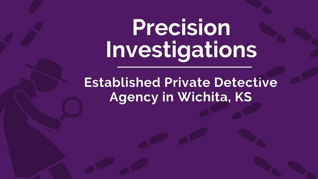 precision investigations