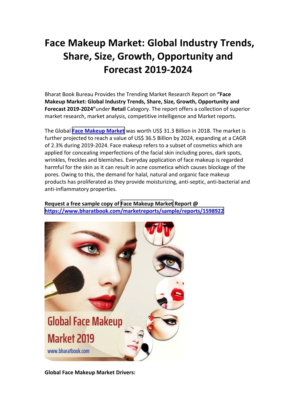 face makeup market global industry trends share