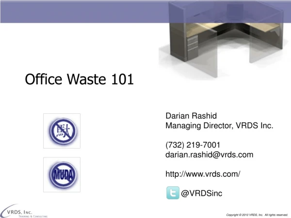 Methods to Office Eliminates Waste - VRDS