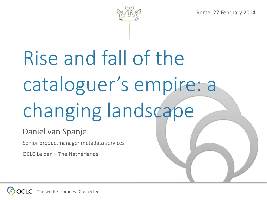 rise and fall of the cataloguer s empire a changing landscape
