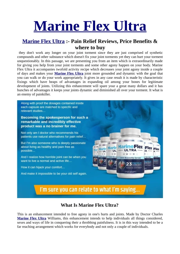 marine flex ultra