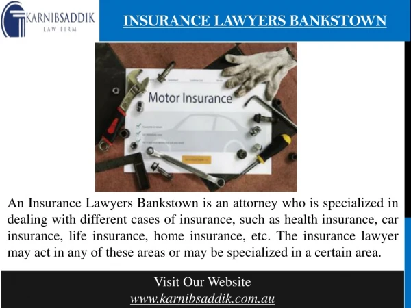 Insurance Lawyers Bankstown