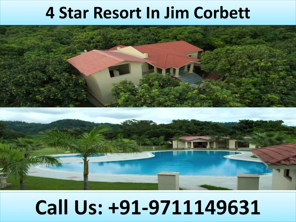 4 star resort in jim corbett