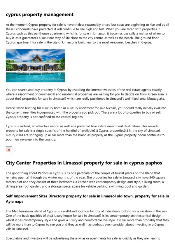 100 Properties - property for sale nicosia cyprus